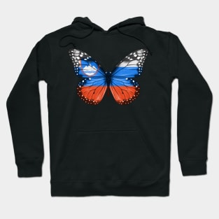 Slovenian Flag  Butterfly - Gift for Slovenian From Slovenia Hoodie